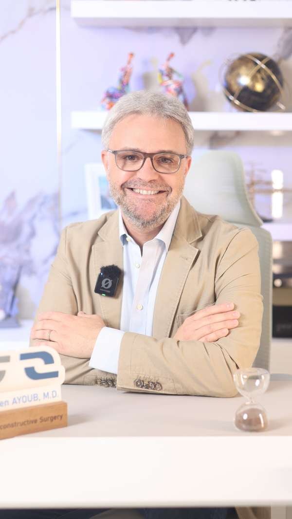 Dr. Salim Sebastien Ayoub, board-certified plastic surgeon in Lebanon